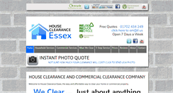 Desktop Screenshot of houseclearanceessex.co.uk